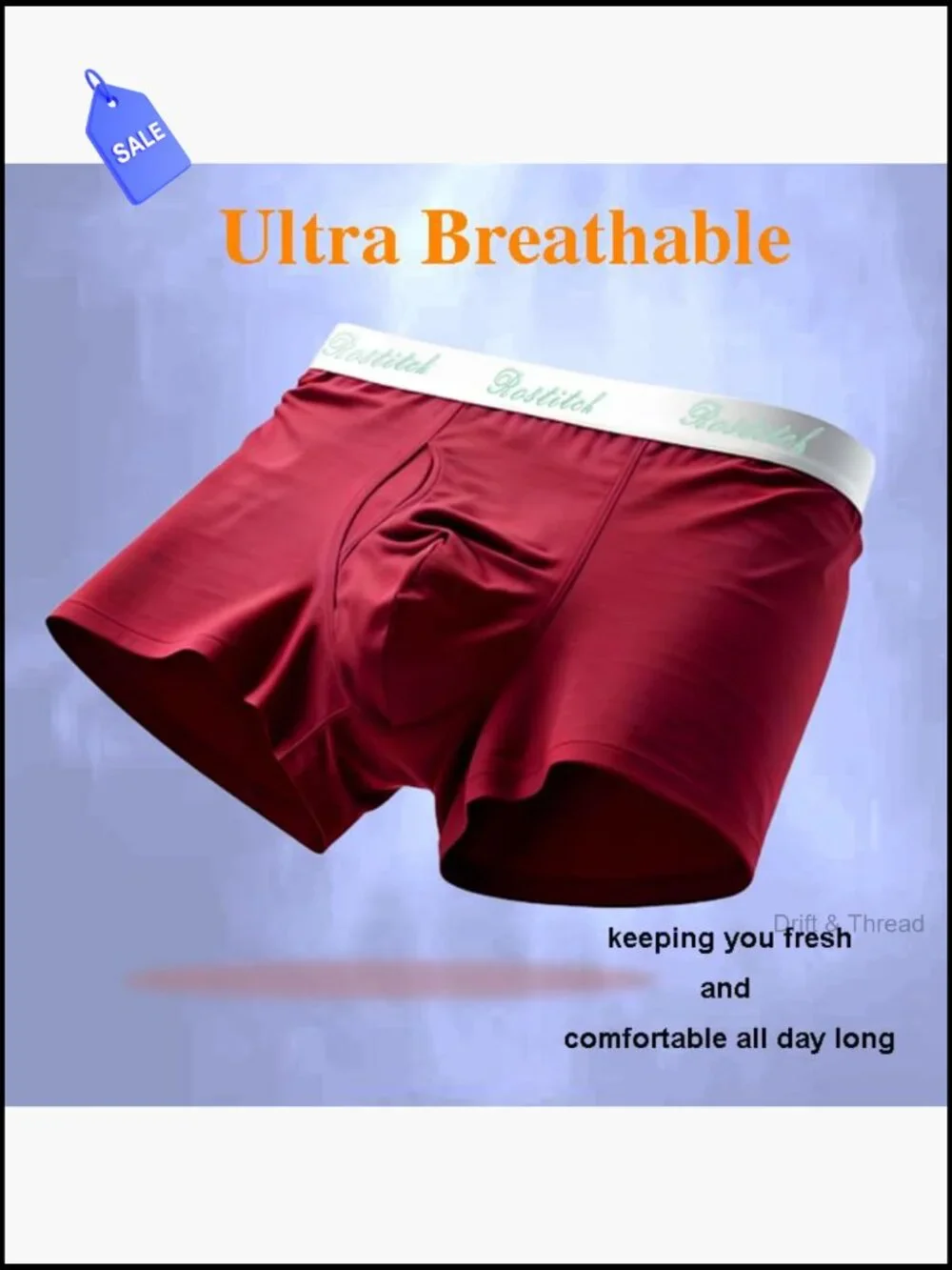 Ultra Cool Boxer Briefs Pack Moisture Wicking Mens Underwear S-3XL
